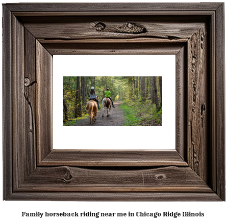 family horseback riding near me in Chicago Ridge, Illinois